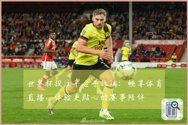 世界杯投注平台手机端：畅享体育直播，体验更贴心的赛事陪伴